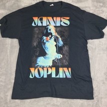 Janis Joplin Longvision Deco Wash Slim Fit Unisex Adult Size Large Shirt - $22.26