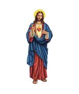 Sacred Heart Of Jesus  3&#39; Wall Plaque, New - $79.19