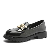 AIYUQI Loafer Shoes Ladies 2021 Spring New Classic Leather Women Shoes British T - £74.91 GBP