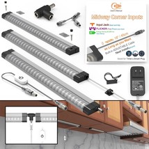 Led Under Cabinet Lights Hardwired Built-In Adjustable Cable Midway Input Under  - £20.29 GBP