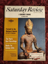 Saturday Review November 30 1968 BERNARD KALB Danang ALAN KRIEGSMAN - £8.61 GBP