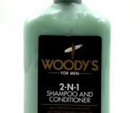 Woody&#39;s For Men 2-N-1 Shampoo &amp; Conditioner 12 oz - £16.24 GBP