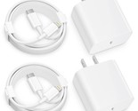 Iphone 12 13 14 Fast Charger,Mfi Certified 2-Pack 20W Type C Fast Charge... - £13.30 GBP