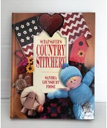Scrap Saver&#39;s COUNTRY STITCHERY by Sandra Lounsbury Foose, hardcover, 1993 - $13.69 CAD