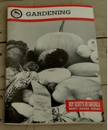Vintage Boy Scout Booklet, Gardening, Merit Badge Series 1987 - £5.20 GBP