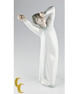 Lladro &quot;Boy Awaking&quot; #4870 Standing boy Stretching Yawning Unique Gift - $81.23