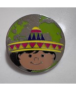 Disney It&#39;s A Small World Mexican Boy Wearing Sombrero 68027 Pin - $239.83 MXN