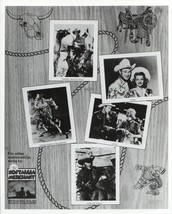 Roy Rogers Dale Evans Gabby Hayes Composite Photo 8 x 10 Nostalgia Merchan - £7.26 GBP