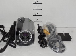 JVC Everio GZ-MG130U 480p Silver Digital Camcorder 34x Optical Zoom with... - $148.50