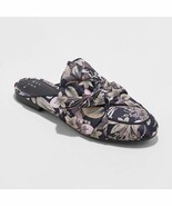 A New Day™ ~ Size 7 ~ Holland ~ Jacquard Fabric ~ Knotted Mules ~ Slip-O... - $35.80 CAD