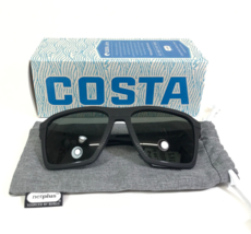 Costa x Bureo Sunglasses Antille 06S9083-0258 Matte Black Square Polarized 580G - £98.51 GBP