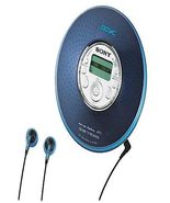 Sony D-NF420PS (Blue) MP3/ATRAC3 Psyc CD Walkman with AM/FM Tuner (Blue) - $4,593.90 MXN