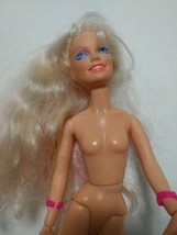 1985 Hasbro Jem &amp; the Holograms Rock N Curl Truly Outrageous Jerrica Nude  - $12.80