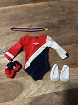 Team USA Gymnastics Outfit Fits 18” Doll Like American Girl - Unbranded  - $12.00