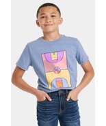 Boys&#39; Medium (8/10) Vintage Basketball Short Sleeve Graphic T-Shirt Cat ... - $12.29 CAD