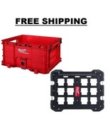 PACKOUT Tool Storage Crate Mounting Plate Attachment Points Stacking Or ... - £126.59 GBP