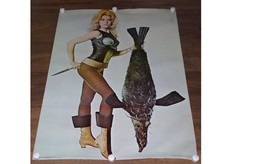 Barbarella Jane Fonda Poster Vintage 1968 Personality Posters Paramount ... - $499.99