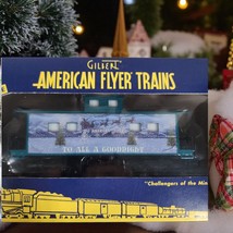 Gilbert American Flyer 6-48749 S Gauge 3/16&quot; Scale Christmas Caboose Wit... - $297.00