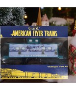 Gilbert American Flyer 6-48749 S Gauge 3/16&quot; Scale Christmas Caboose Wit... - $5,481.54 MXN