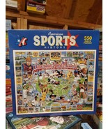 Vintage American Sports History Jigsaw Puzzle 1000 Pieces Athletes Complete - €64,73 EUR