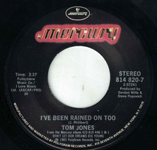 Tom Jones 45 That Old Piano / I&#39;ve Been Rained On Too A2  - £3.15 GBP