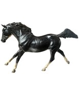 Breyer Traditional Horse Toy Black Beauty Running Black White Forelocks U45 - $29.50 CAD