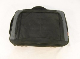 Hama Black Gray Zipper Carrying Handles Laptop Carrying Case Pockets 31263 - £11.93 GBP