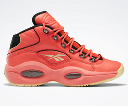Reebok Unisex Question Mid x Hot Ones Basketball Sneaker GV7093 Hot Ones Neon - £47.48 GBP+