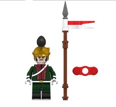 Minifigure French Lancer Napoleonic War Waterloo  Toys US - £6.23 GBP