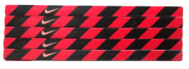 Nike Unisex Running All Sports RED BLACK DESIGN  SET OF 2 Headbands NEW - $10.00