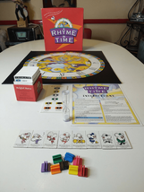Vintage A Rhyme in Time Board Game 1993 LenArt  Party Fun Complete - $14.86