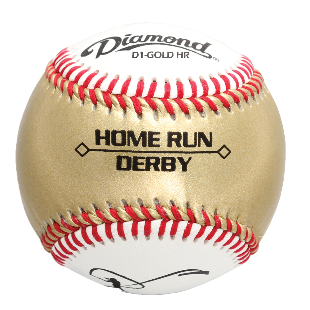 Primary image for Diamond Sports | D1-GOLD HR | Gold Home Run Derby Baseballs | 1 Dozen Balls