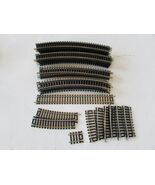 Atlas HO Nickel 36 Sections Track Curved Straight 22-18-15&quot; Radius 1/2&quot; ... - $289.65 MXN