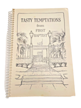 Cookbook Baton Rouge Louisiana LA Tasty Temptations First Baptist Church 1989 - £13.31 GBP
