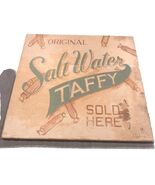 Original Salt Water Taffy Sold Here Signed Art Sign - $11.86 CAD