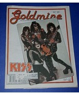 Kiss Goldmine Magazine Vintage 1990 Gene Simmons Peter Criss Ace Frehley... - $760.08 MXN
