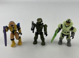 Mega Bloks Halo Infected Spartan Operator Master Chief Pilot Mini Figures Lot - $32.62