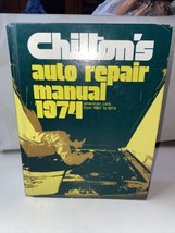 1974 Chilton&#39;s Auto Repair Manual American Cars from 1967-1974 - £11.98 GBP