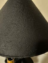Colonial Walker House accent Lamp in Textured Black metal image 4