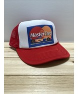 Vintage Lola Mastercard Hat Formula 1 Racing Trucker Hat snapback Unworn... - $18.63
