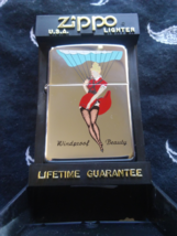1996 Zippo Parachute Windproof Beauty Unused original case H XII Limited... - $225.00