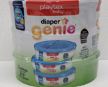 New SEALED Playtex Diaper Genie 3 Refills for Diaper Genie Pail Holds Up... - £10.11 GBP