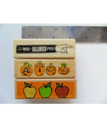 Halloween Rubber Stamps-Set Of 3 - £7.03 GBP