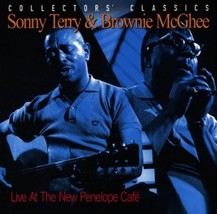 Sonny Terry &amp; Brownie McGhee - Live At The New Penelope Cafe - CD Sonny Terry &amp;  - £18.95 GBP