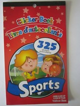 Various Sports Colorful 1&quot;  Stickers Football Soccer 325 Ct (5 Sheets) Pkg New! - £3.48 GBP
