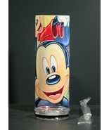 Mickey Mouse Sublimated 20 oz Stainless Steel Skinny Tumbler Lid and Straw - £19.46 GBP