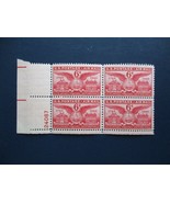 1949 U.S. 6 CENTS ALEXANDRIA, VIRGINIA AIR MAIL STAMPS (MINT BLOCK OF 4) - £2.32 GBP