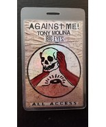 AGAINST ME! / TONY MOLINA / BIG EYES - 2014 TOUR LAMINATE BACKSTAGE PASS - $41.00