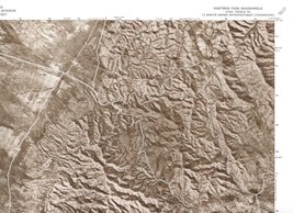 Hastings Pass Quadrangle Utah 1973 USGS Orthophotomap Map 7.5 Min. Topog... - $23.99