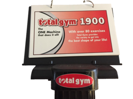 Total Gym 1900 Excercise Flip Chart with Base - £23.26 GBP